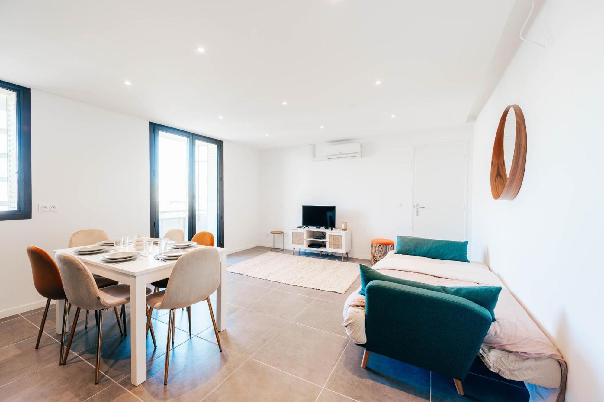 Appartement Velodrome 6 Couchages Avec Clim *